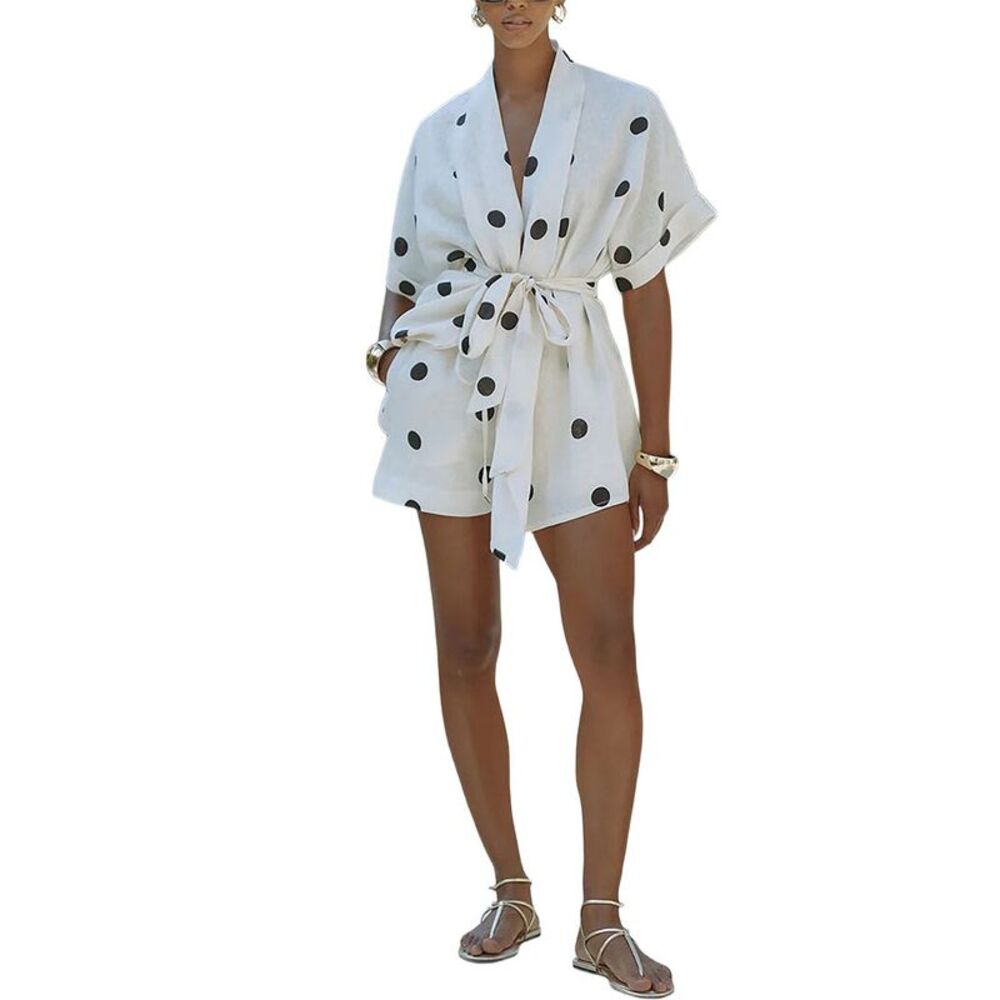 Ariel Tesoro Womens  2Pc Top & Short Set